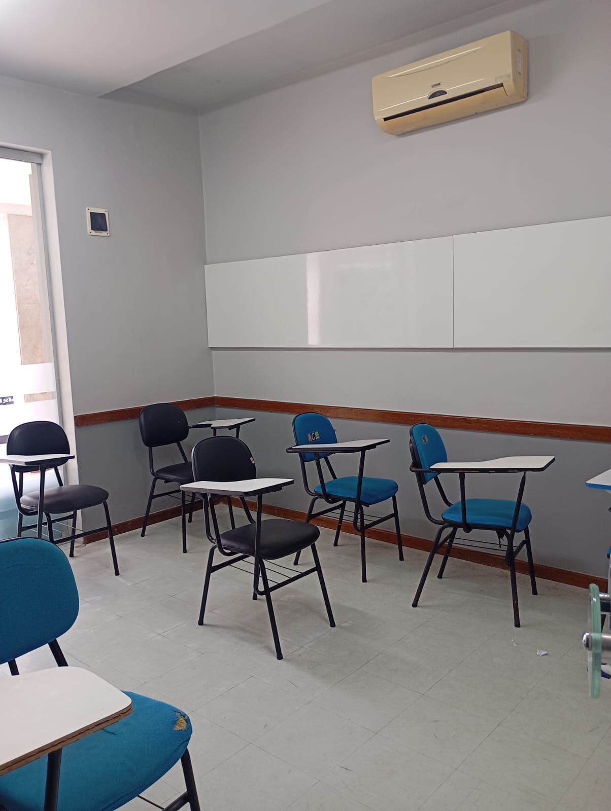 Sala de aula equipada